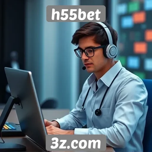 Suporte ao cliente do h55bet em foco
